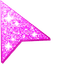 Pink Glitter default cursor