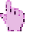 Lavender Blossom pointer cursor