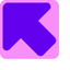 Pink Square default cursor
