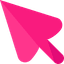 Sparkling Pink default cursor
