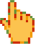 Pizza Love pointer cursor