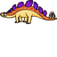 Stegosaurus pointer cursor