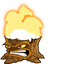 Fire Peashooter pointer cursor