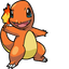 Charmander and Charizard default cursor