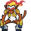 Chimchar and Infernape pointer cursor