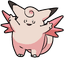 Clefairy and Clefable pointer cursor