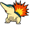 Cyndaquil and Quilava default cursor