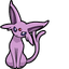 Eevee and Espeon pointer cursor