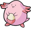 Happiny and Chansey pointer cursor