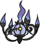 Litwick and Chandelure pointer cursor