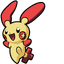 Minun and Plusle pointer cursor