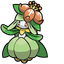 Petilil and Lilligant pointer cursor