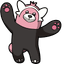 Stufful and Bewear pointer cursor
