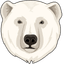 Polar Bear pointer cursor