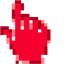 Pomegranate pointer cursor
