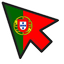 Portugal Flag default cursor