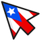 Puerto Rico Flag default cursor