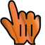 Pumpkin Gradient pointer cursor
