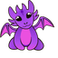 Purple Baby Dragon pointer cursor
