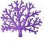 Purple Corals pointer cursor