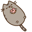 Pusheen Eating Donut pointer cursor