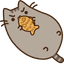 Fish Cookie Pusheen pointer cursor