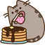 Whimsical Pusheen One pointer cursor