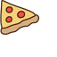 Pusheen Pepperoni Pizza default cursor