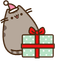 Pusheen Christmas default cursor