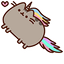 Pusheenicorn Rainbow default cursor