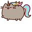 Pusheenicorn Rainbow pointer cursor