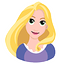 Rapunzel & Pan pointer cursor