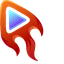Red Fiery default cursor