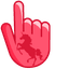 Red Unicorn pointer cursor