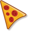 Pizza Slice default cursor
