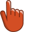 Sinopia Brown pointer cursor