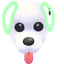 Christmas Dalmatian pointer cursor