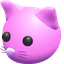 Pink Cat default cursor