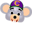 Chuck E Cheese pointer cursor
