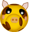 Piggy Giraffy pointer cursor