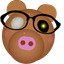 Piggy Pony pointer cursor
