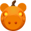 Pumpiggy Halloween pointer cursor