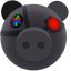Piggy Robby pointer cursor
