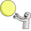 Chasing Balloon Meme default cursor