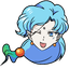 Cute Cursor Sailor Moon Fish Eye & Lipstick pointer cursor