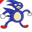 Sanic Ugandan Knuckles default cursor