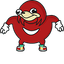 Sanic Ugandan Knuckles pointer cursor