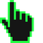 Pixel Perfect Grid pointer cursor