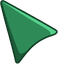 Sea Green default cursor