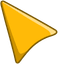 Yellow Delight default cursor